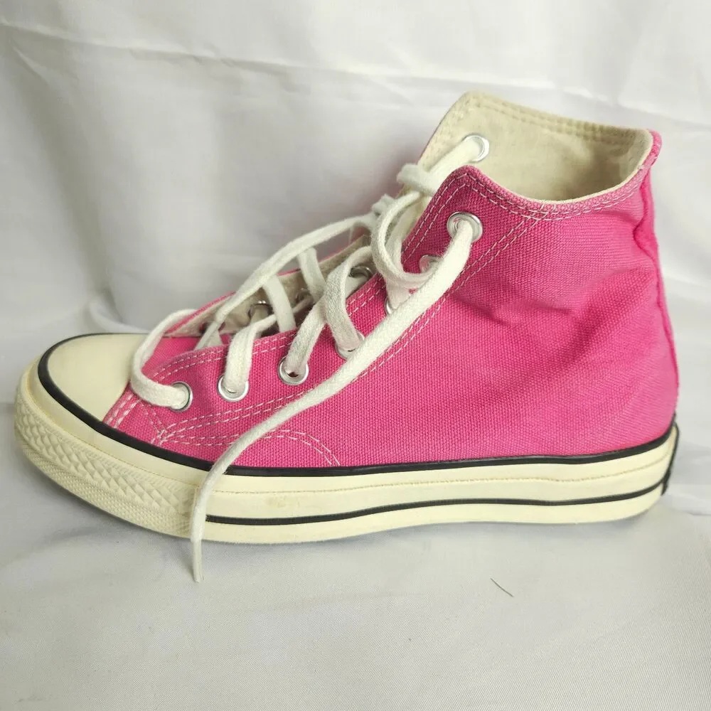 Converse Chuck 70 High Top Lucky Pink Sneakers Mens 4 Womens 6 EU 36.5 - Picture 7 of 11